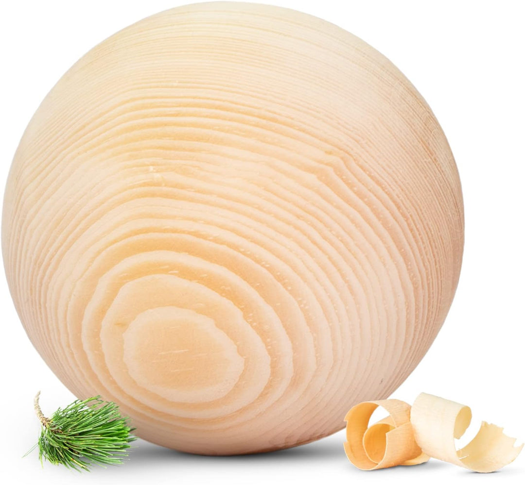 Zirbenfreunde-Set: Zirbenapfel + Zirbenbirne + Zirbenkugel, je 7cm