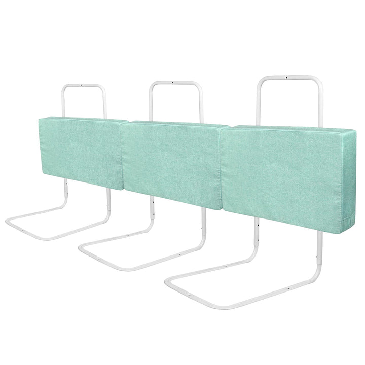 UISEBRT 3 Stück Bettgitter 60cm Rausfallschutz Bett, Bettschutzgitter für Kinder 5-Loch Höhenverstel
