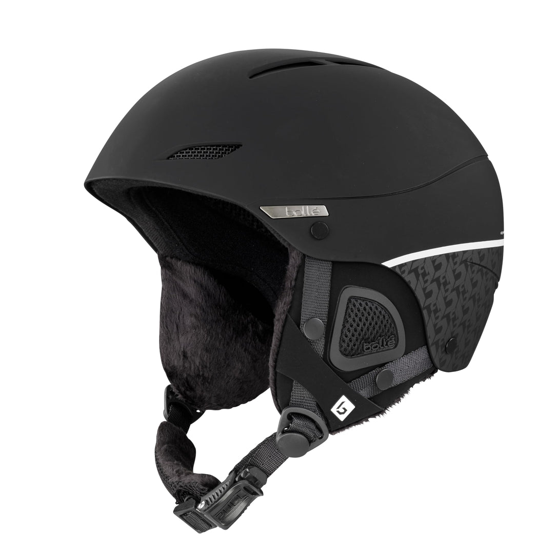 Bollé - JULIET, Snow helmet, Ski helmet, Ski helmet for women Schwarz M, Schwarz M