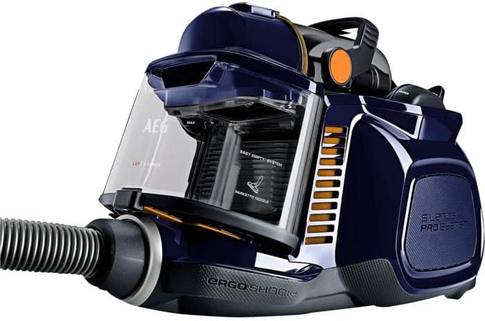 AEG LX7 Power Staubsauger ohne Beutel mit Parkettdüse Pro, Deep Blau Single, Single