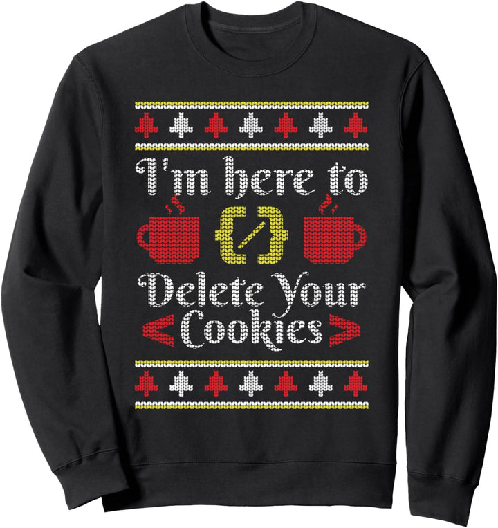 Lustiger Programmierer Hässliches Weihnachtsdesign Spruch - Coder Coding Sweatshirt