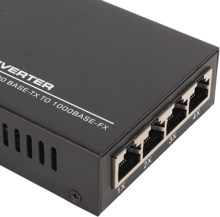 Gigabit-Ethernet-Medienkonverter, SFP-Glasfaser-auf-RJ45-Ethernet-Adapter, 1000Base auf 10/100/1000B
