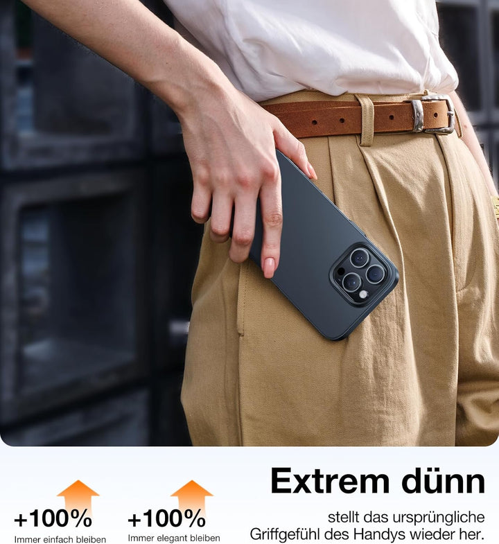 TORRAS Ultra Dünn für iPhone 16 Pro Max Hülle für MagSafe [Nr. 1 Magnetkraft] Handyhülle iPhone 16 P