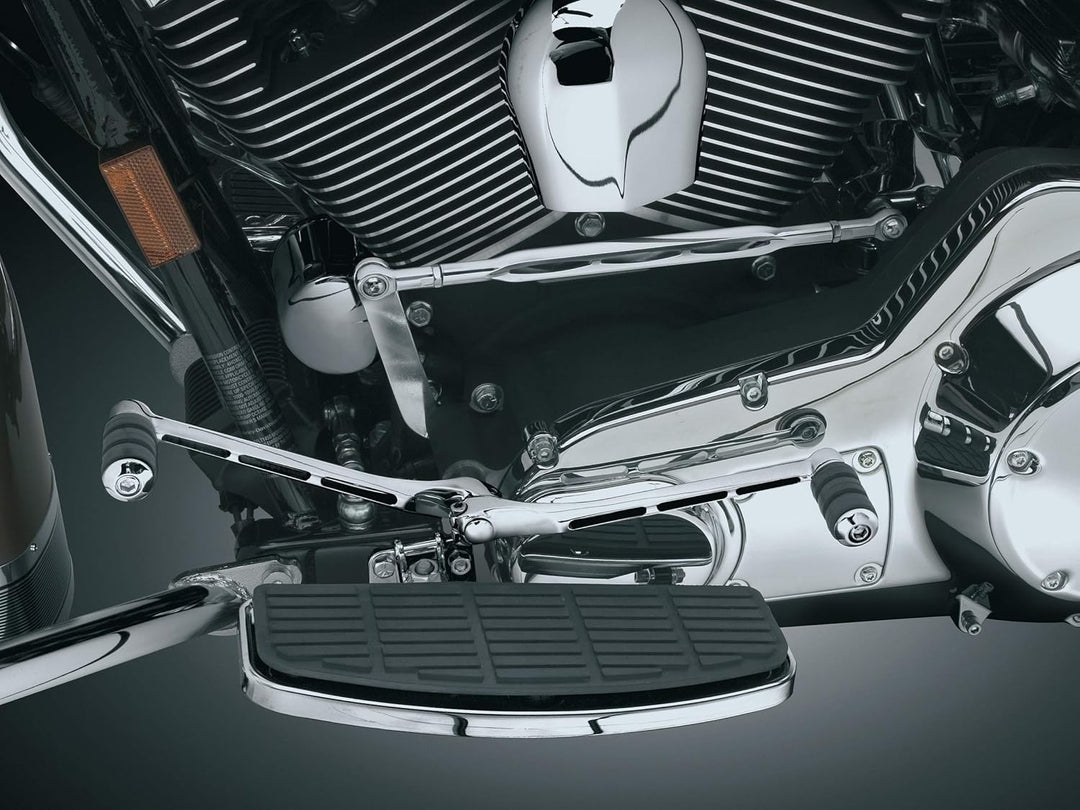 Kuryakyn 1026 Motorrad Fusssteuerungskomponente: verlängerter Träger Fersen- oder Zehenschalthebel f