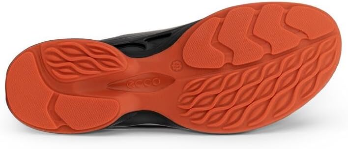 ECCO Herren Biomfjuelm Sneaker 39 EU Black Red, 39 EU Black Red