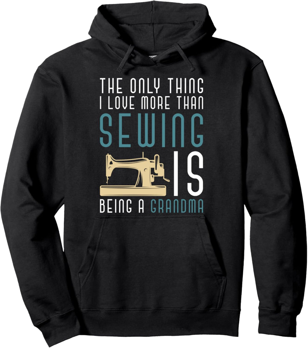 Schneiderin Handarbeit Näherin Oma Ruhestand Nähen Pullover Hoodie