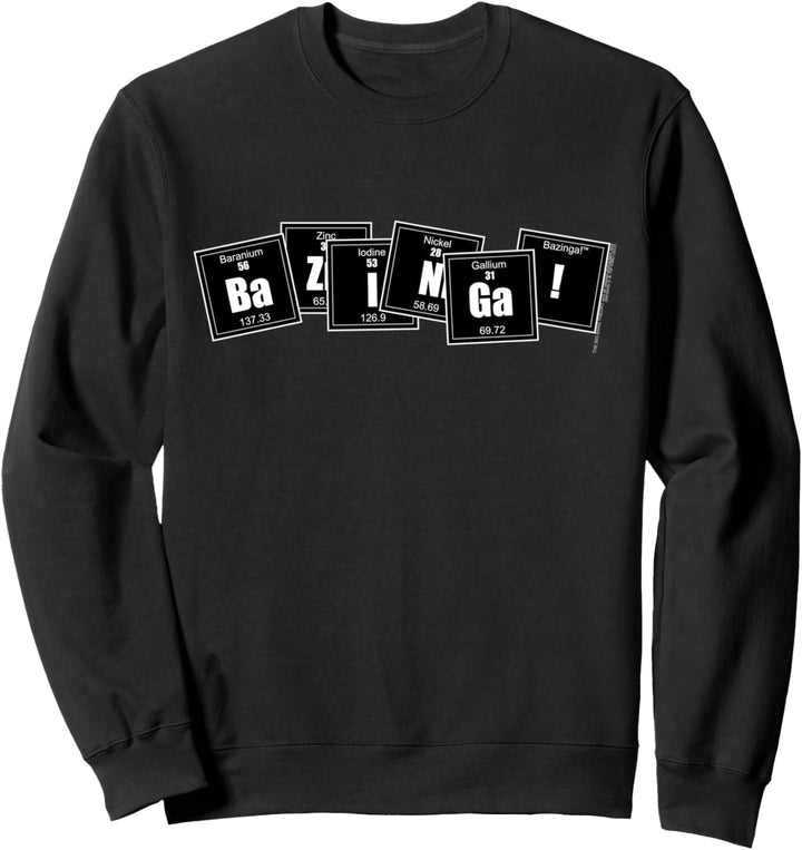 The Big Bang Theory Bazinga Elements Sweatshirt