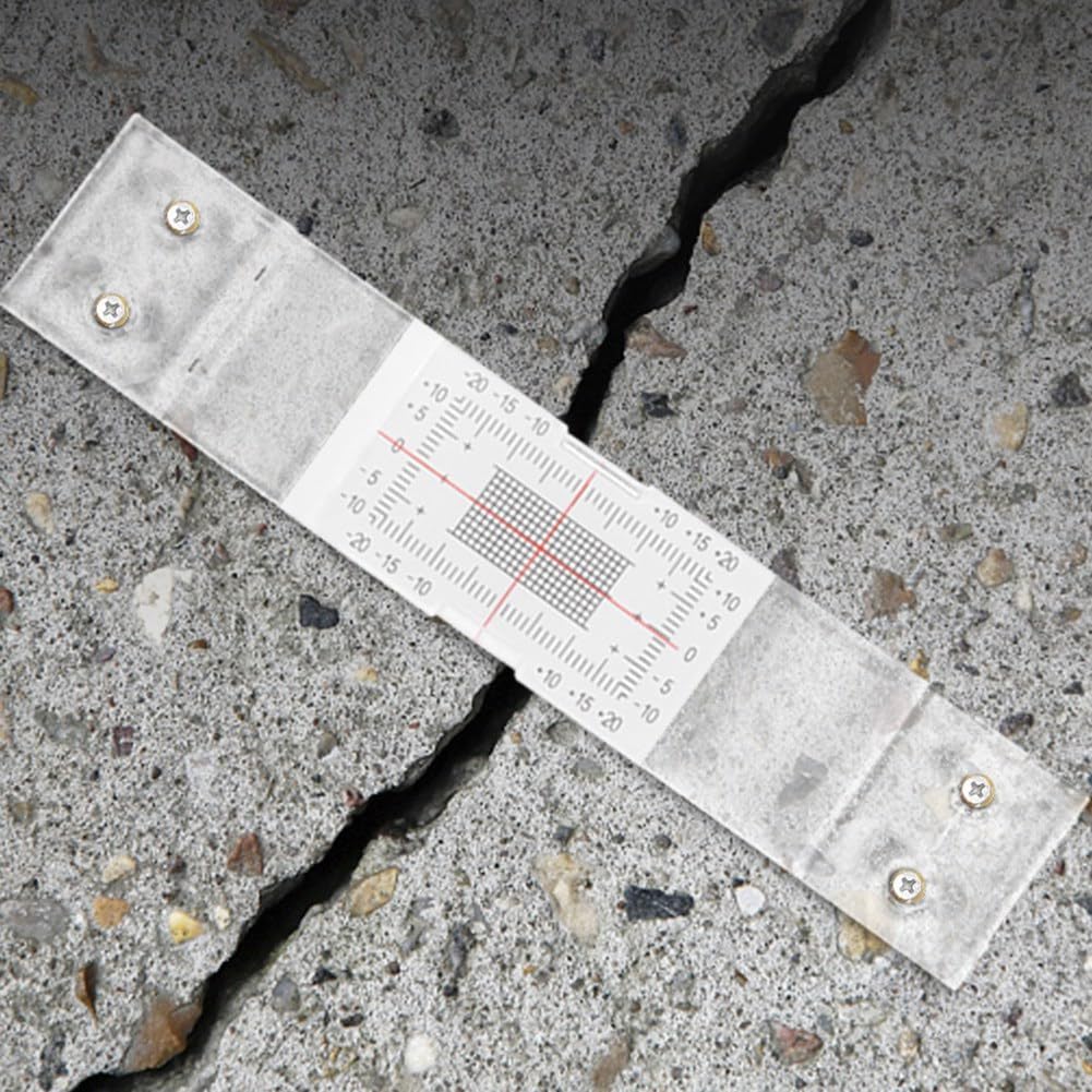 Dickenmessgerät, 4-teilig, Aufzeichnung von Rissen, Standard-Rissmonitor für Standard- und Eckanzeig