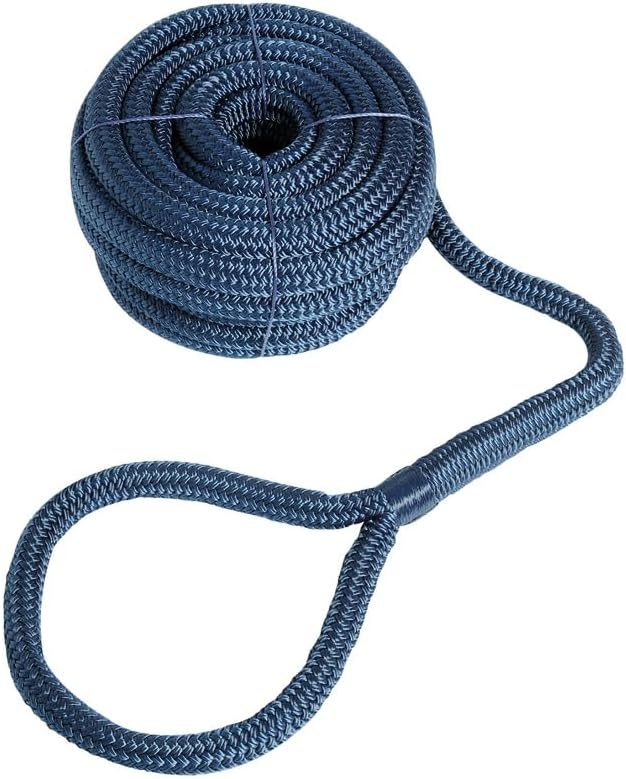 Osculati Festmacherleine mit Auge Navyblau 14 mm x 9 m