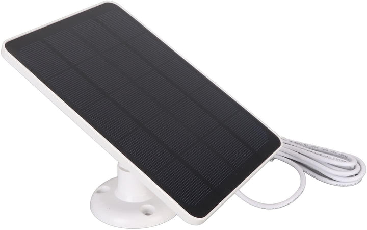 Solarpanel für Überwachungskamera, für DC 5V-Überwachungskamera, Wasserdichtes IP65-Kameraladegerät,