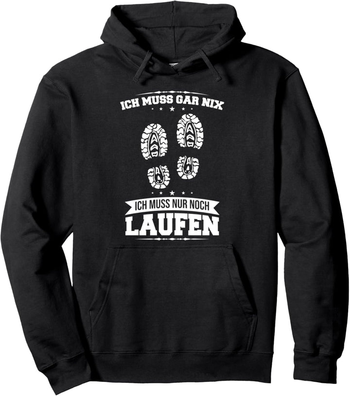 Laufen Läufer Joggen Geschenk Pullover Hoodie