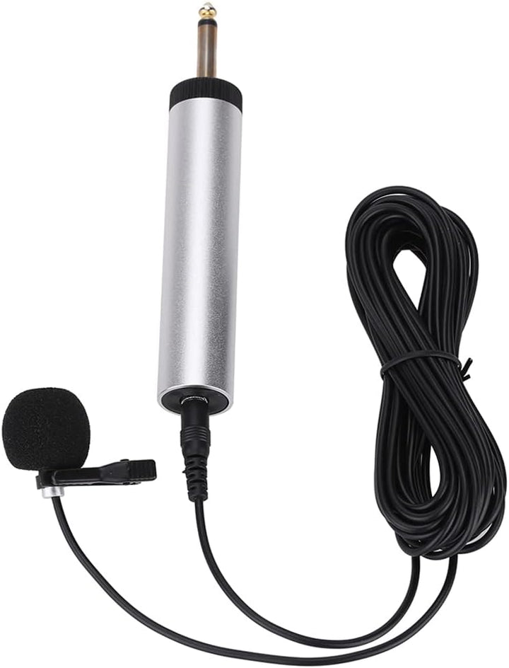 Mini Portable verdrahtet Elektret Kondensator Clip-on Musikinstrument Mic Ansteckmikrofon für Gitarr