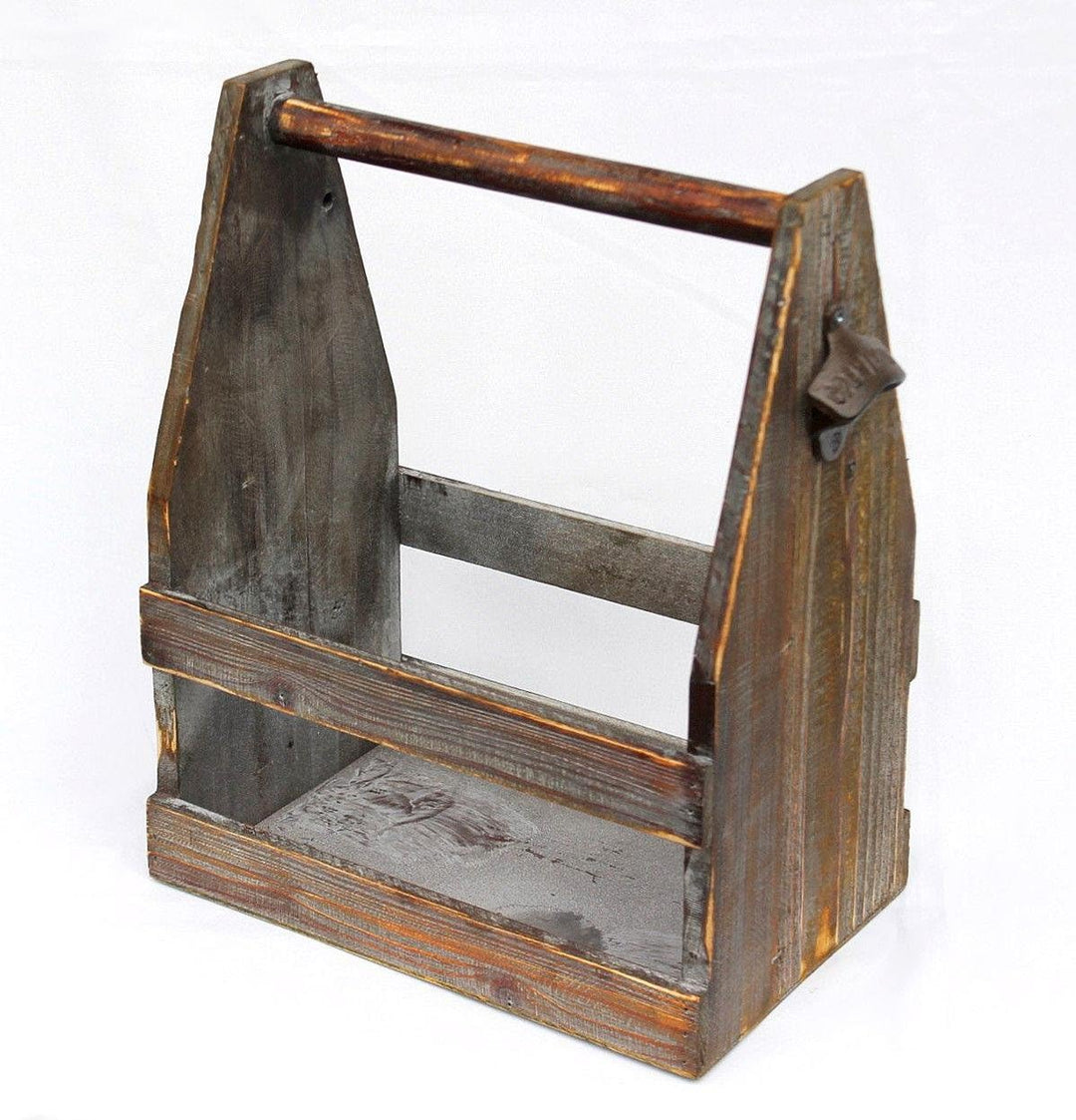 DanDiBo Bierträger mit Flaschenöffner 5087 Bierkiste aus Holz 38 cm Flaschenträger