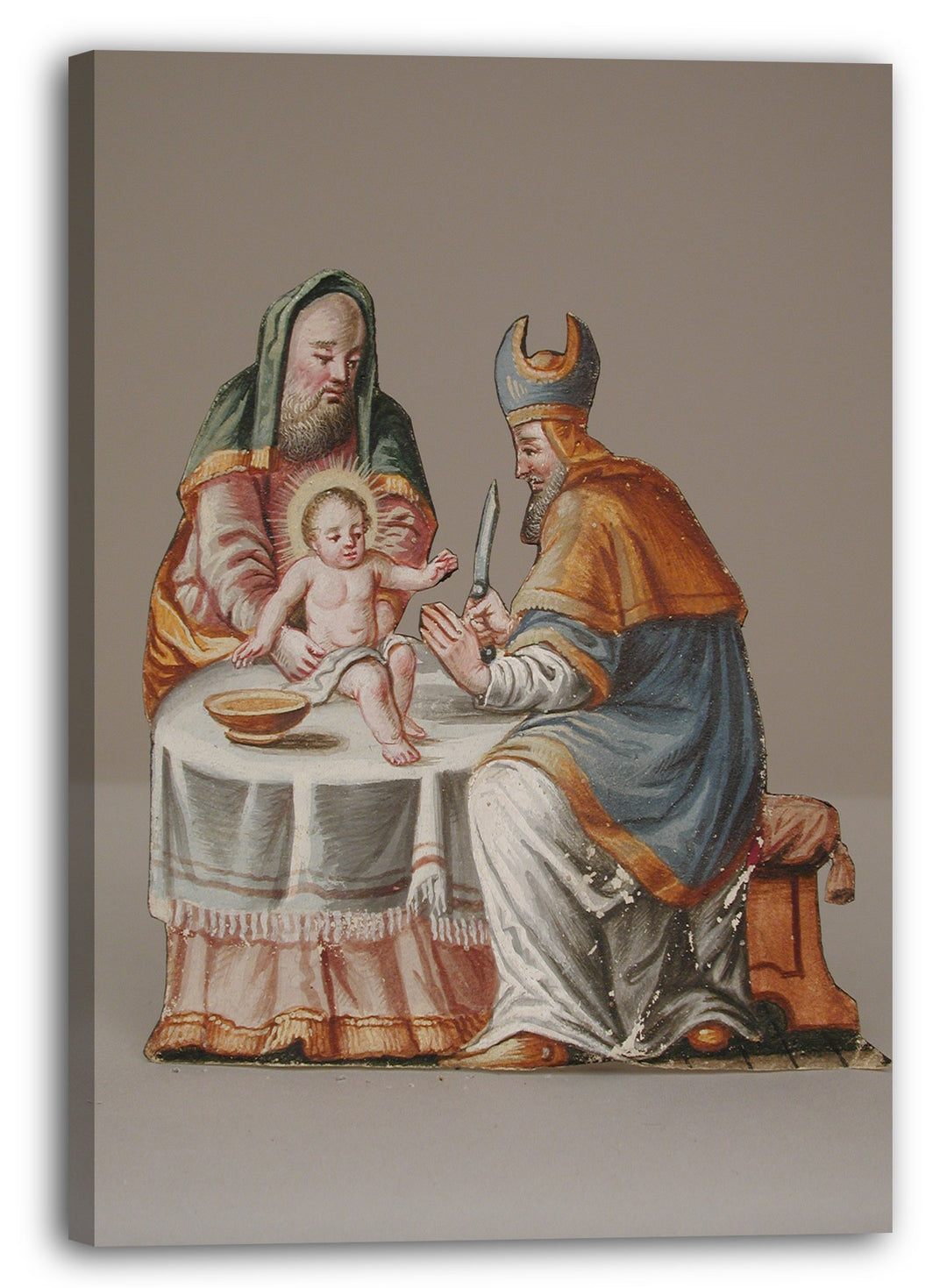 Printed Paintings Leinwand (40x60cm): 18. Jahrhundert - Beschneidung von Jesus im Tempel 40x60 cm, 4