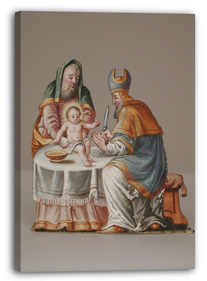 Printed Paintings Leinwand (40x60cm): 18. Jahrhundert - Beschneidung von Jesus im Tempel 40x60 cm, 4