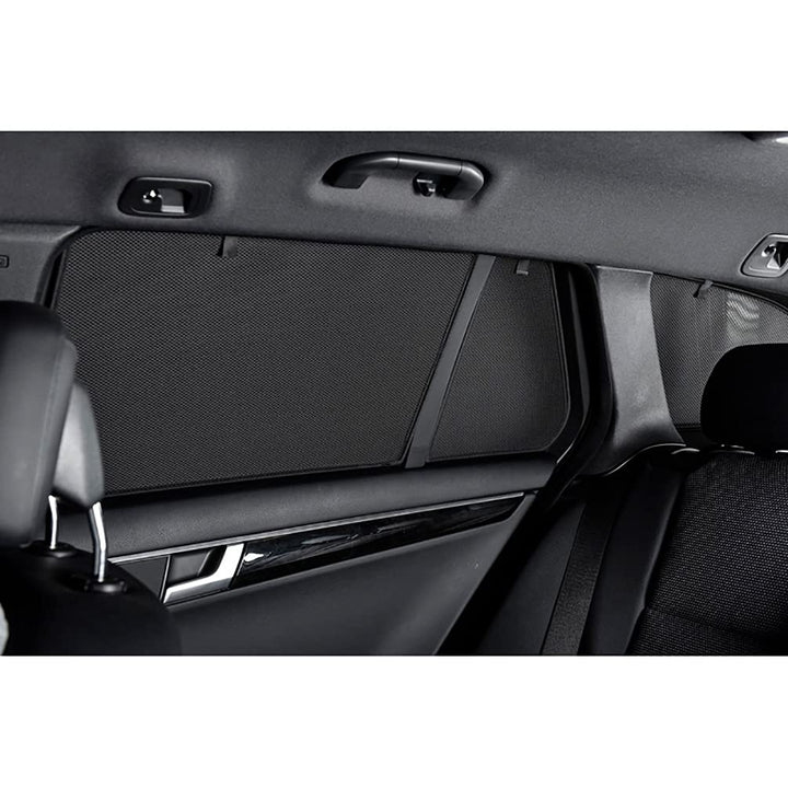 Satz Car Shades (Hintertüren) kompatibel mit Jeep Compass (MX) 2017- (2-teilig)