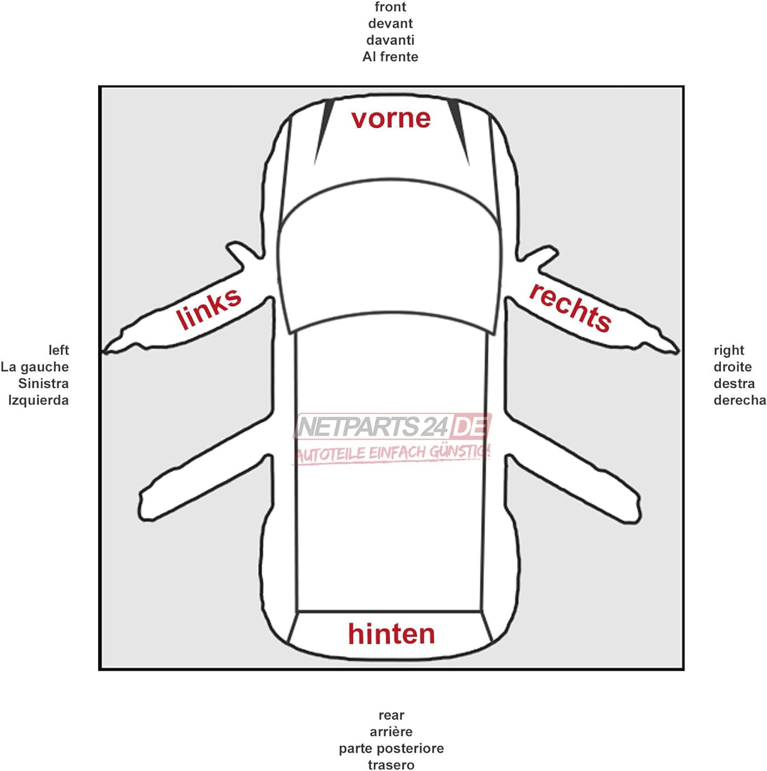 Johns, Scheinwerfer kompatibel zu Skoda Fabia 54 04/10-12/14 links + Leuchtmittel