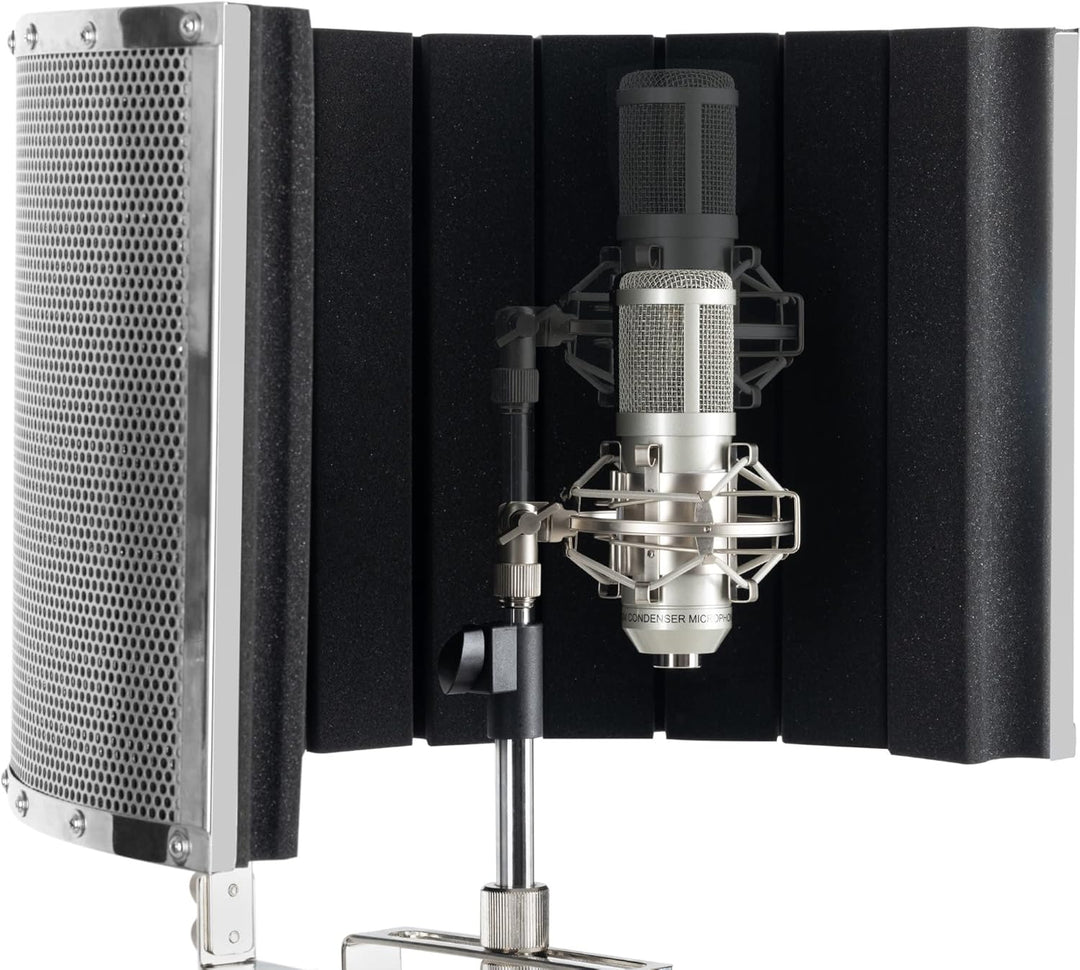 Pronomic MP-60 Micscreen, Mikrofon Schirm, Akustik Absorber und Diffusor - Ideal für Studio oder Pod