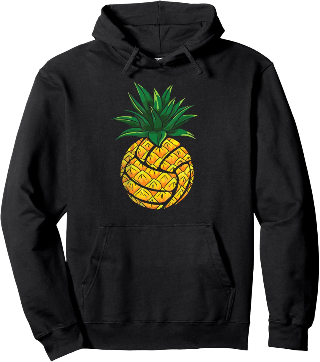 Lustiger Ananas-Volleyball Pullover Hoodie