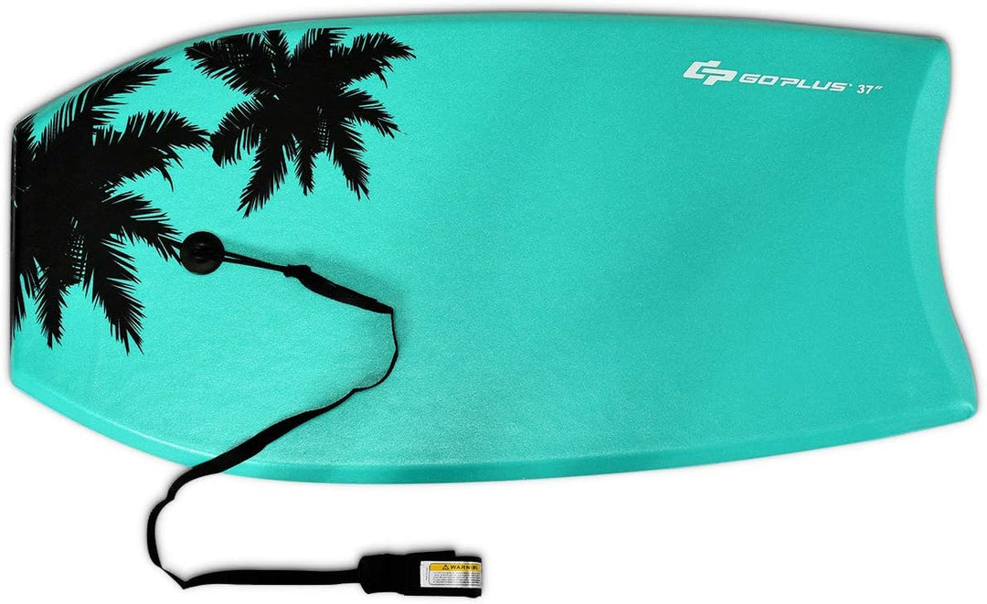 RELAX4LIFE Schwimmbrett tragbar, Schwimmboard mit Halteleine, Rutschfestes Surfbrett für Kinder & Er