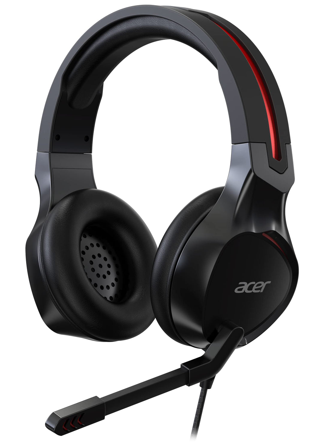 Acer Nitro Gaming Headset (anpassbares Kopfband, omnidirektionales Mikrofon, 100 dB Empfindlichkeit)