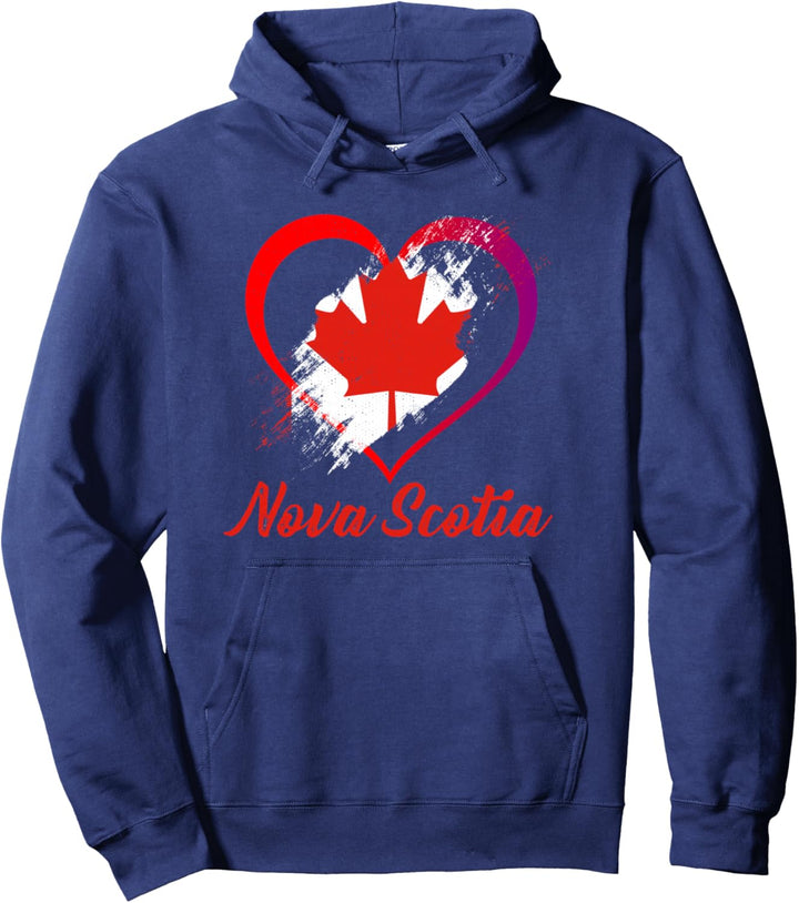 Besuchen Sie Kanada Nova Scotia Liebe Maple Leaf Canadian Pullover Hoodie