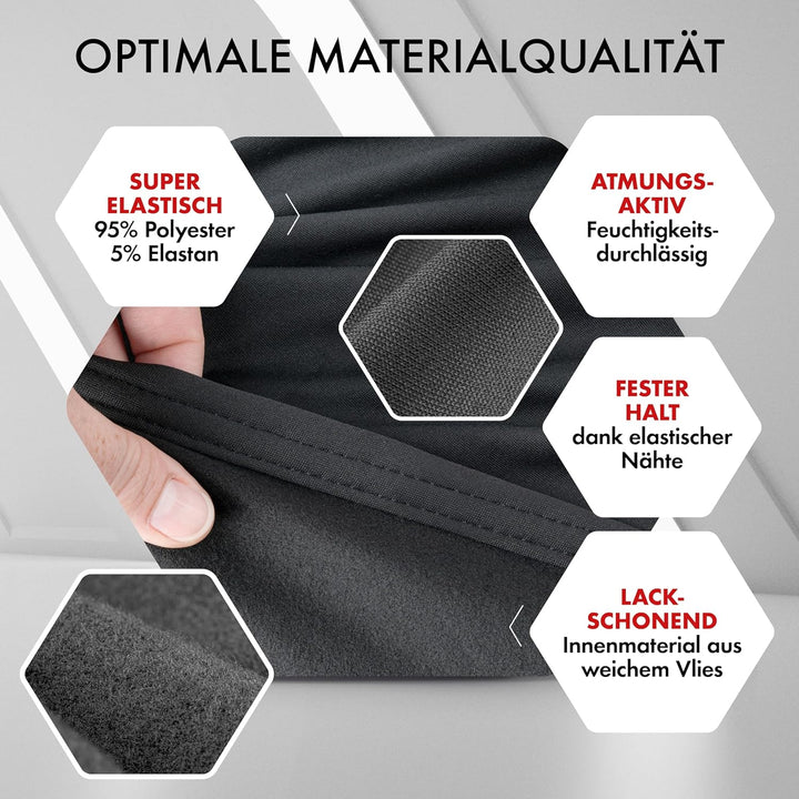 Walser Premium Abdeckung Auto Indoor Stretch Plus Qualitätssieger Sehr Gut* Autoabdeckung Winter Aut