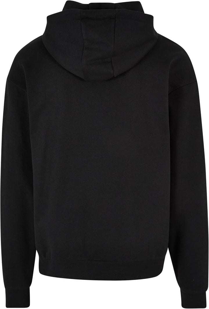 Urban Classics Herren High Neck Hoody L Schwarz, L Schwarz
