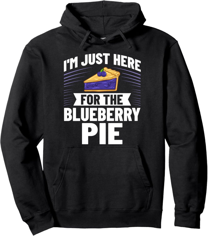 Blaubeerkuchen Heidelbeer Blaubeere Rezept Vegan Pullover Hoodie