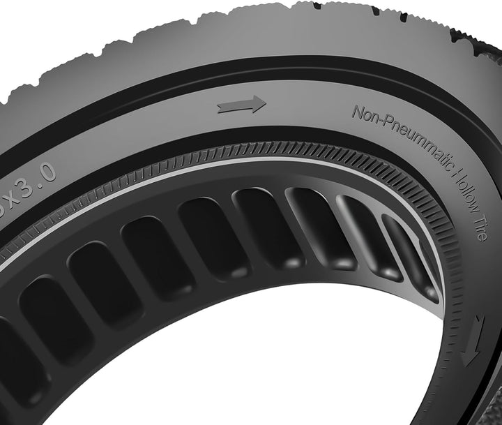 8,5x3 Vollreifen 8 1/2x3 Solide Reifen für Kukirin G2 Pro(Alte Version),Zero 8/9/9 PRO,Vsett 8/9/9+,