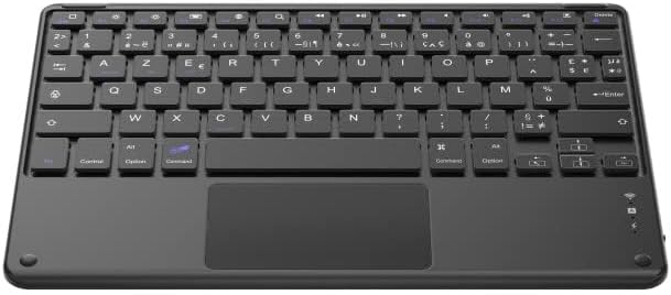 Blackview Kabellose Tastatur (AZERTY, Bluetooth, kompatibel mit Windows, iOS und Android) schwarz