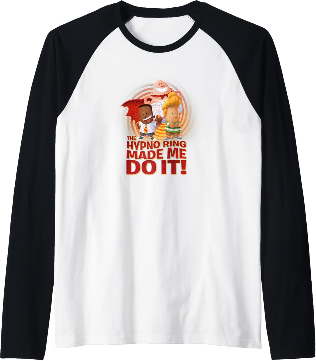 Captain Underpants Hypno Ring hat mich dazu gebracht Raglan