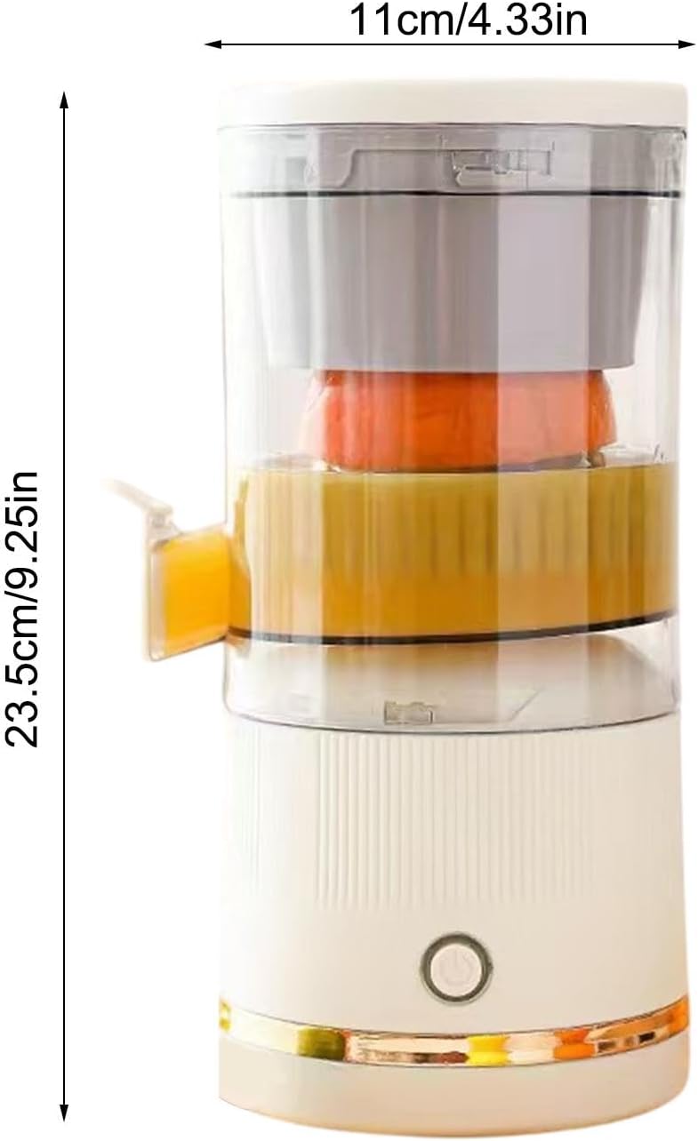 Electric Citrus Juicer, Automatic Citrus Juicer, Electric Fruit Press Machine, Portable Juicer Blend