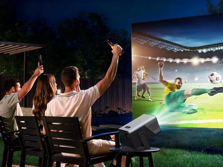 2026 Neuer 2000ANSI Beamer Smart Projektor Full HD Native 1080P Android14 Built-in Apps Autofokus/Ke