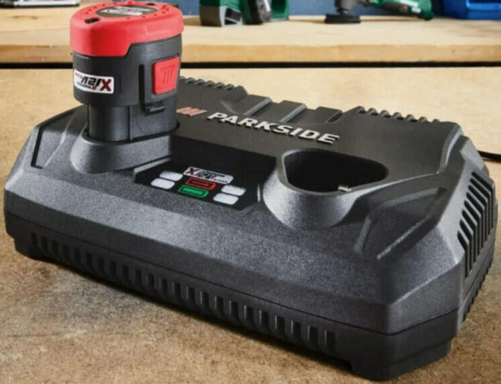 PARKSIDE® Ladegerät »PDSLG 12 A1«, 150 Watt, zum Laden von 2 Akkus, kompaktes Gehäuse