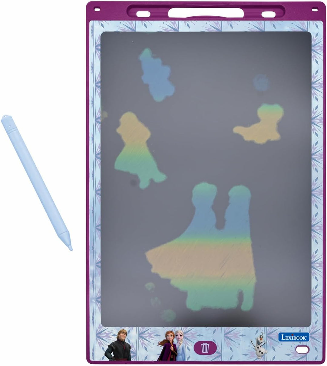 Lexibook, Frozen Magic Slate, Kunst- und Bastelspielzeug für Mädchen und Jungen, A4-Format mit mehrf