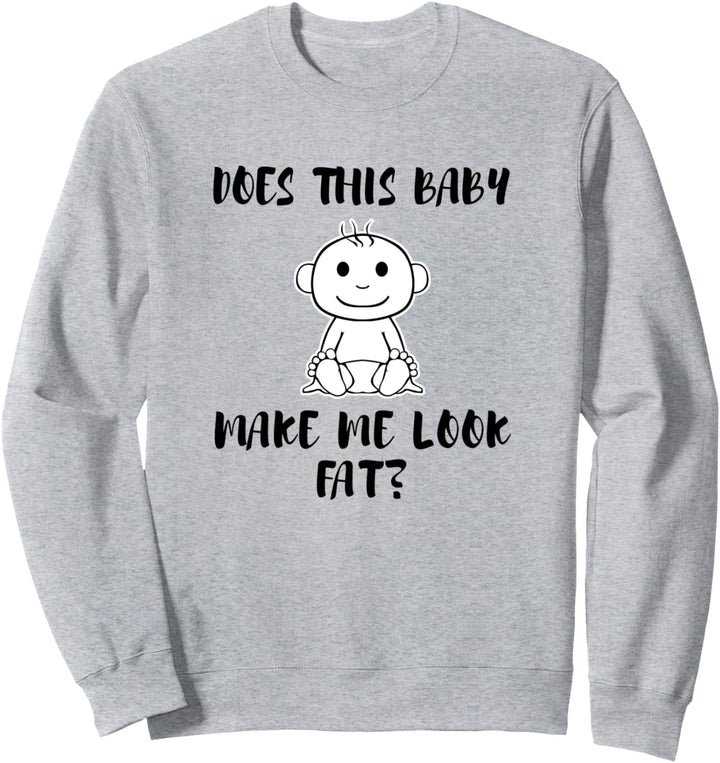 Niedliches Baby lustiger Spruch Ironic Expecting Parents Sweatshirt