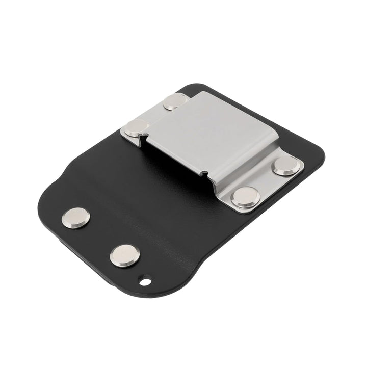 Briny River 1 x Bohrer-Holster, Bandmasshalter, Bohrer-Gürtelhalter, Edelstahl-Bandmass-Clip für Akk