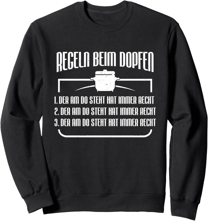 Lustig Dutch Oven Do Dopfen Regeln Beim Dopfen Kochen Herren Sweatshirt