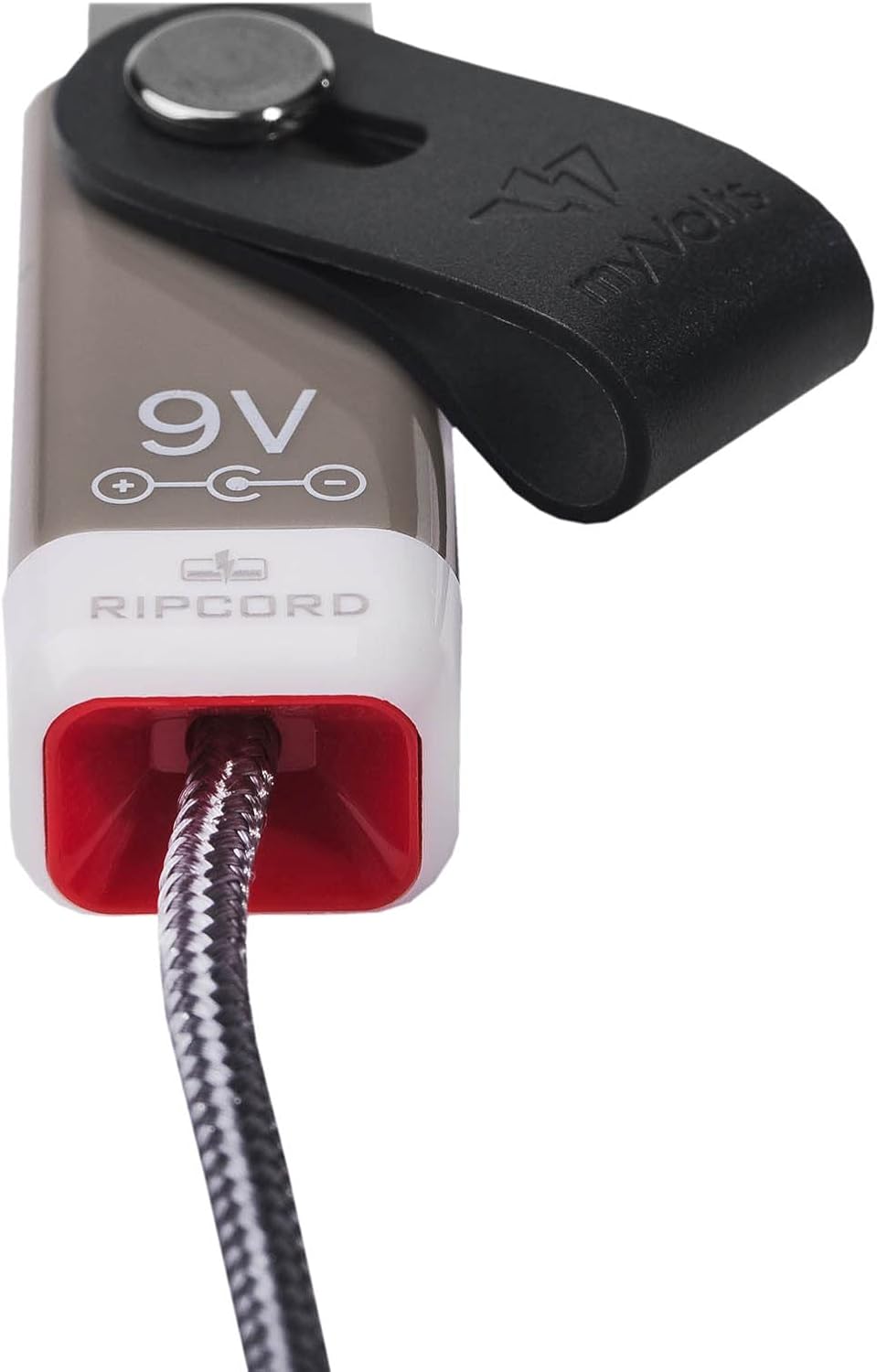 myVolts Ripcord-USB-Ladekabel mit 9V DC Ausgangsstecker kompatibel mit Zoom V3 Multieffektgerät