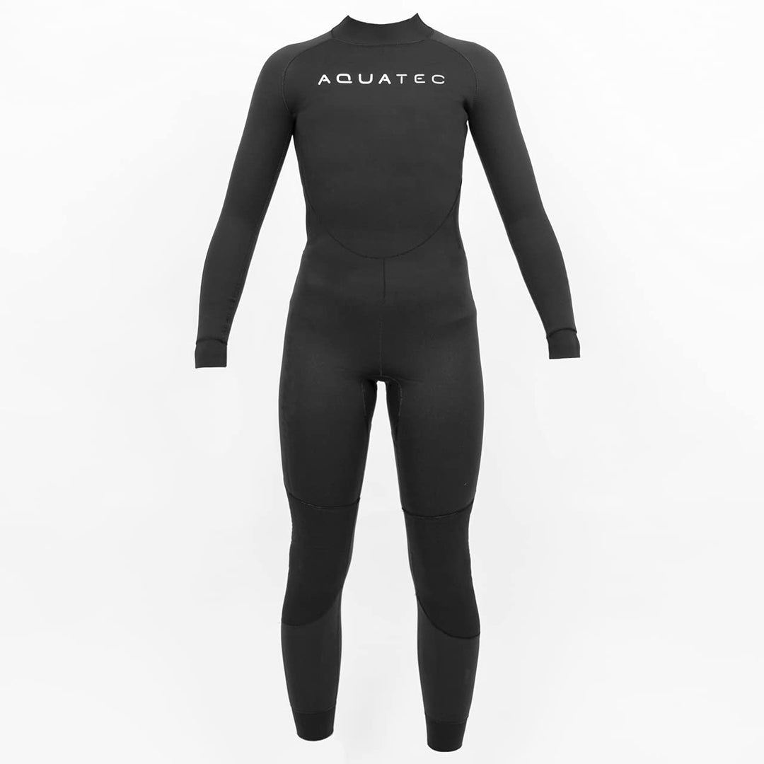 AQUATEC Neoprenanzug für Kinder - 6 Grössen, 2 Dickenoptionen 13-14 Jahre 2 mm - Anfänger, 13-14 Jah