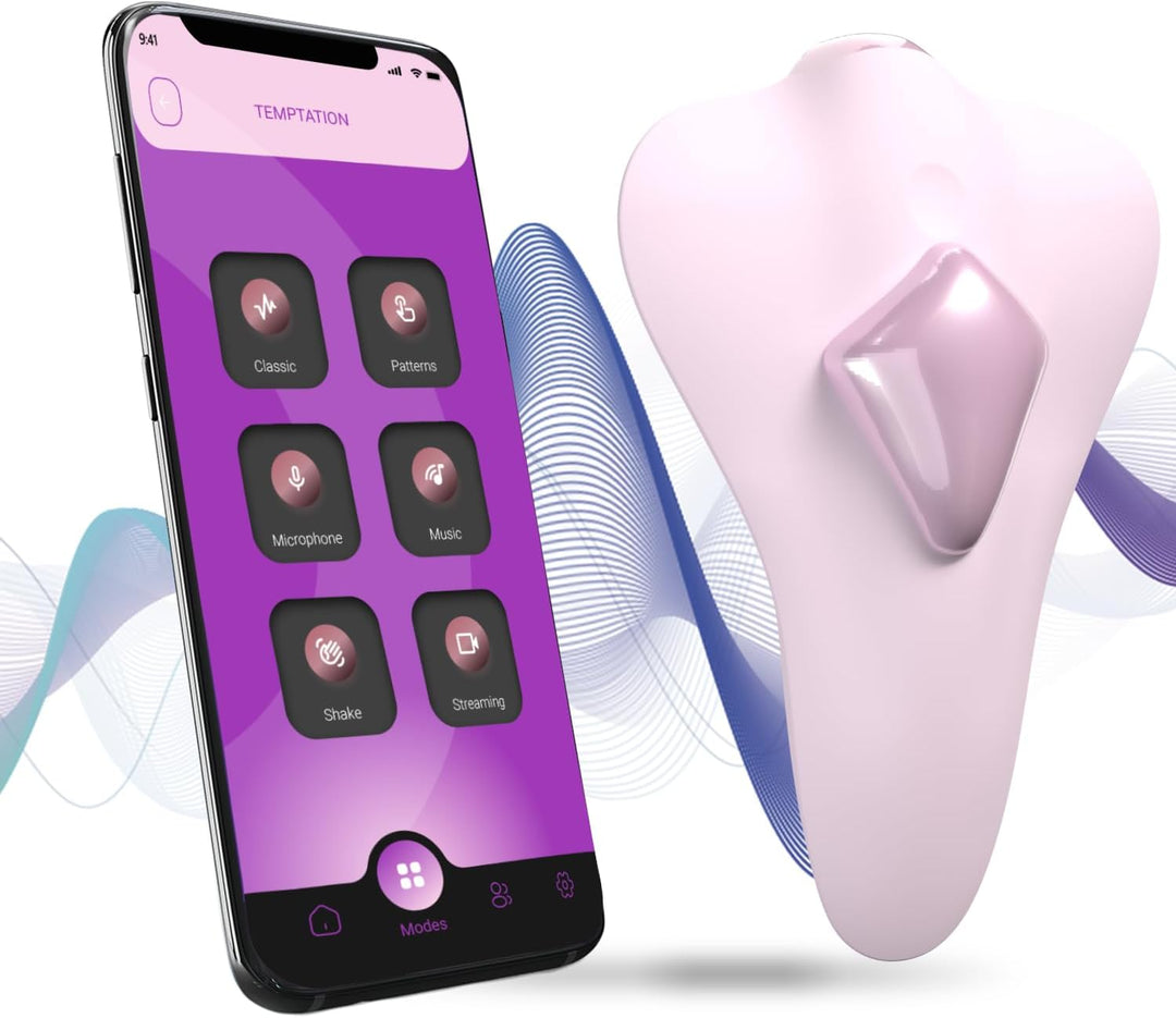 Adrien LASTIC - Temptation PINK Clitoris Stimulator - Free APP