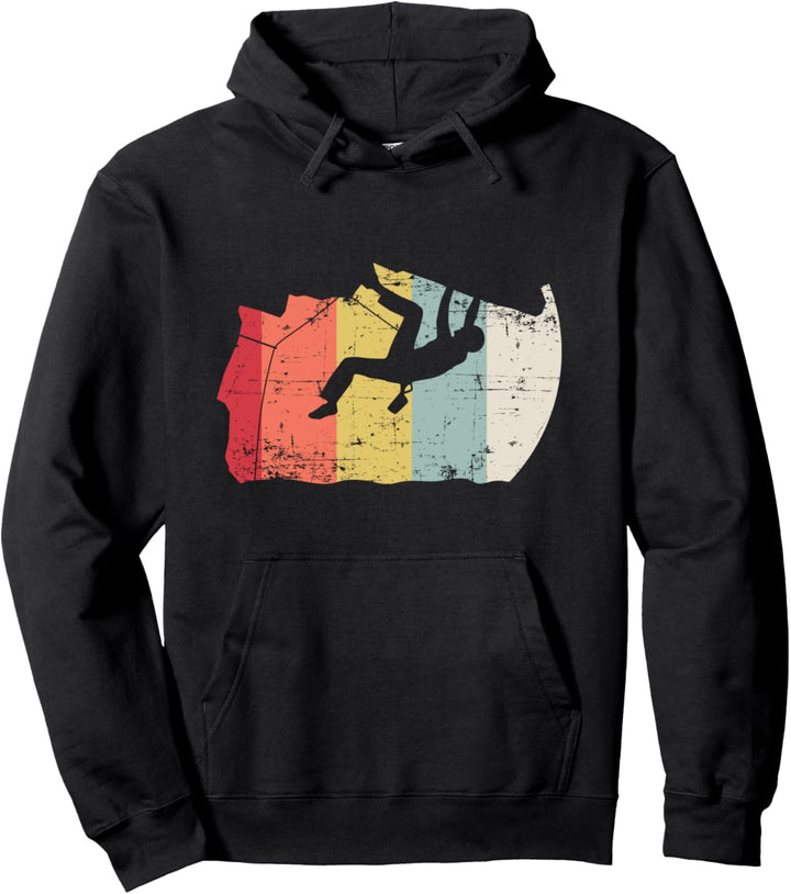 Geschenk-Idee für Boulder- u. Kletter-Fans und Bergfreunde I Pullover Hoodie