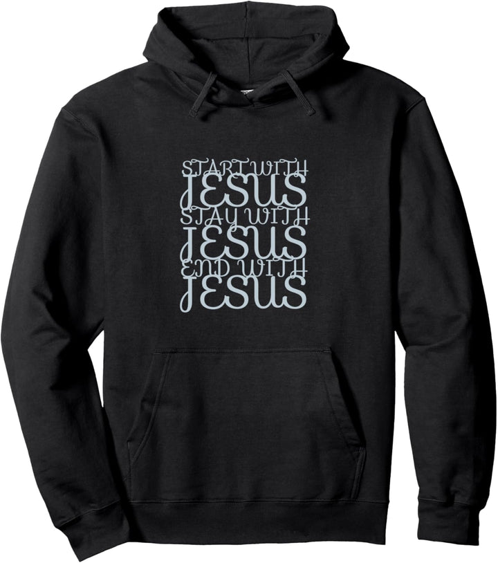 Gott Christentum Religion Jesus Christus Kruzifix Geschenk Pullover Hoodie