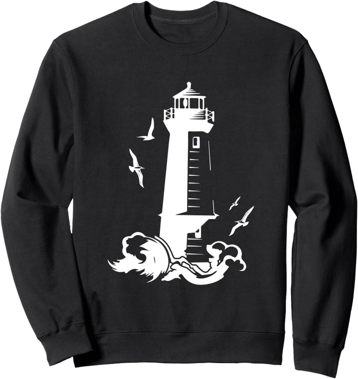 Leuchtturm Seemann oder Seeleute Sweatshirt