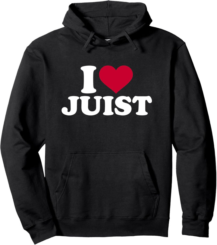 Ich liebe Juist Pullover Hoodie