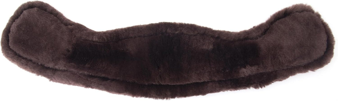 Merauno® Lammwolle Western Mondgurt Sattelgurt, aus Qualitäts Merino Lammwolle, spezielle anatomisch