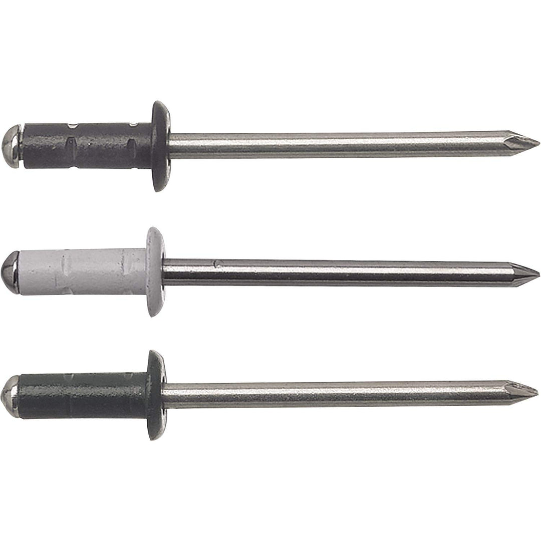 Gesipa PolyGrip Blindniete Alu/Nirosta 4 x 10 RAL 7016 Anthrazitgrau mm, 500 Stück, (1456159) Blindn