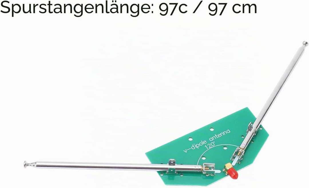 Radio-Ersatzantenne Universal-Indoor-Akzeptor-Dipolantenne Radio Home Indoor FM-Empfängerantenne mit