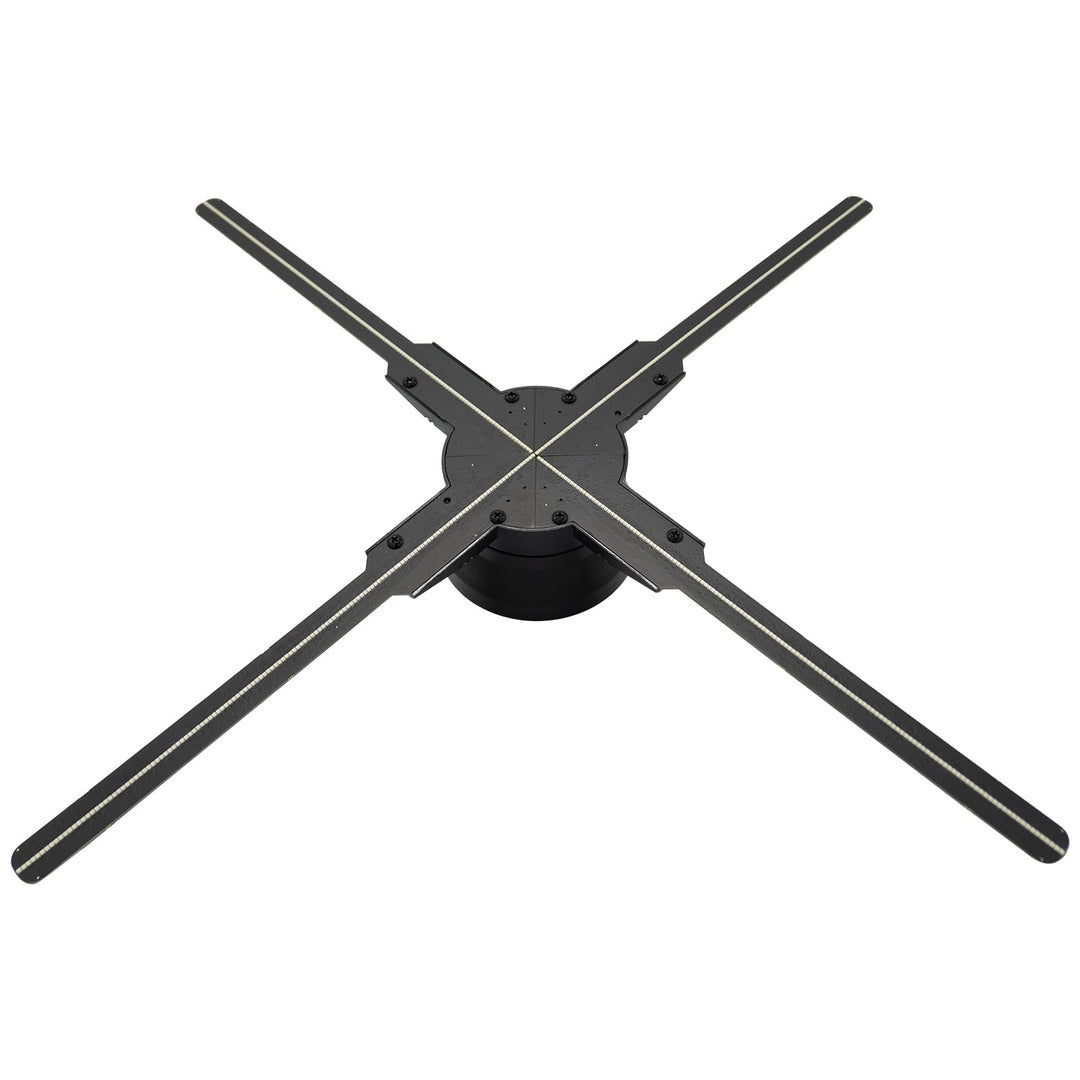 50CM 3D Hologramm Projektor mit WiFi und Bluetooth,3D Hologramm Fan mit 560 Leds und 2200 cd/m² und